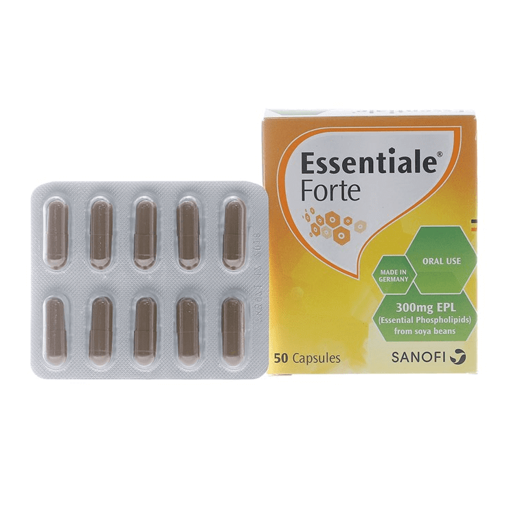 Essentiale® Forte 300mg - Phospholipid đậu nành tinh khiết - Made in Germany