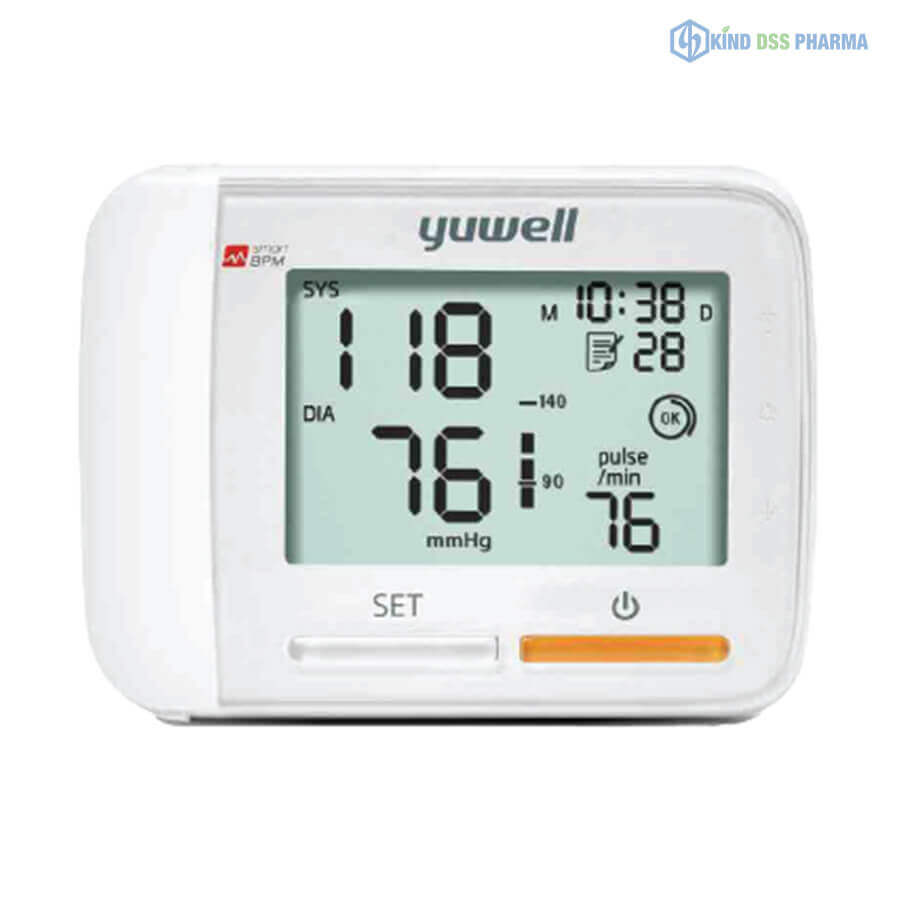 Máy đo huyết áp cổ tay yuwell ye8900a